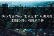 99tk背后的灰产怎么运作：从引流到收割的4步：权限别全开